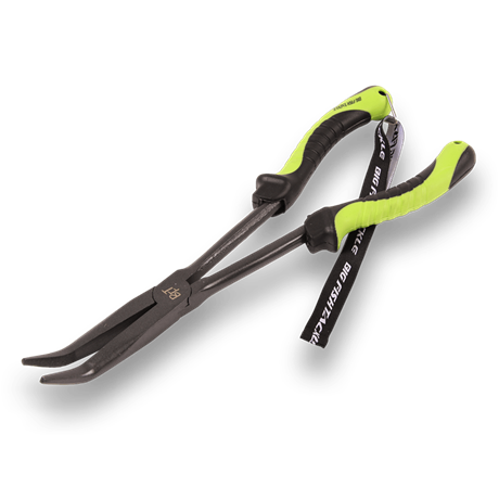 BFT Long Nose Bent Pliers 28cm Teflon Coated