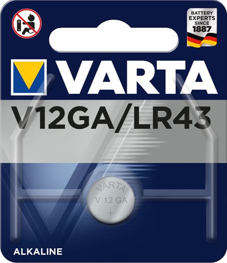 Varta V12GA/LR43 Alkaliskt