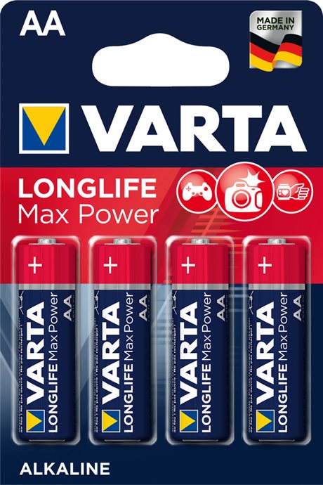 Varta AA/LR06 1,5V Longlife Max Power 4-pack