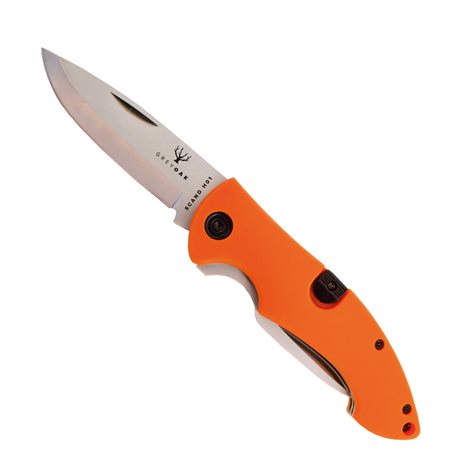 Grey Oak Fällkniv med buköppnare Orange Scand H01