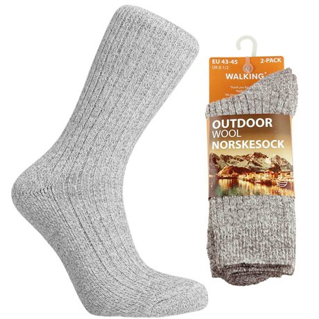 Walking "Norskesockan" 2-Pack