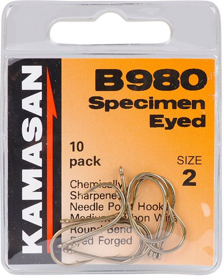 Kamasan B980 Specimen Eyed Metkrok