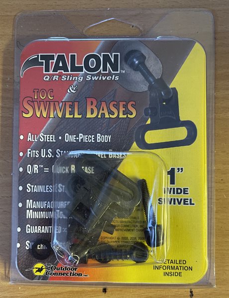 Talon Q/R Sling Swivels & TOC Swivel Bases