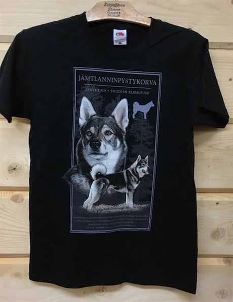 T-Shirt Jämthund Svart