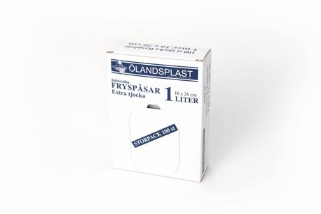 Ölandsplast Fryspåsar 1-liter, Sidoinv. 100 st/ask