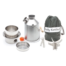 Kelly Kettle Scout paket, rostfri