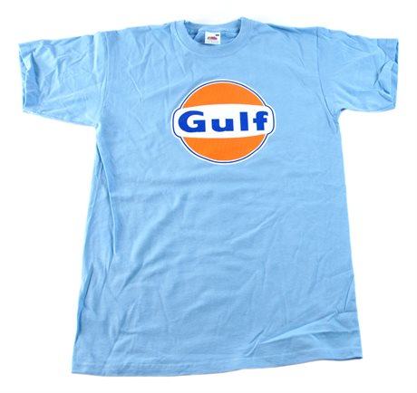 T-Shirt Gulf Ljusblå