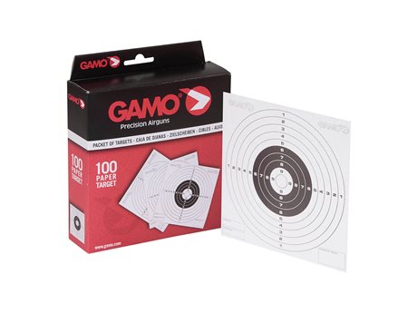 Gamo Papperstavlor 100st 14x14cm
