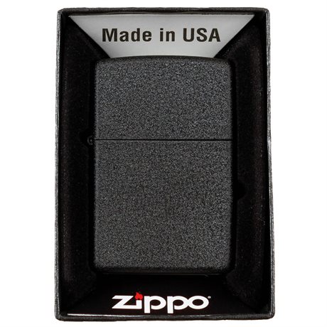 Zippo Tändare Black Crackle