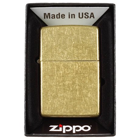 Zippo Street Brass