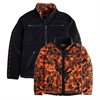P4H Elite Vändbar Laminerad Fleecejacka Orange Camo